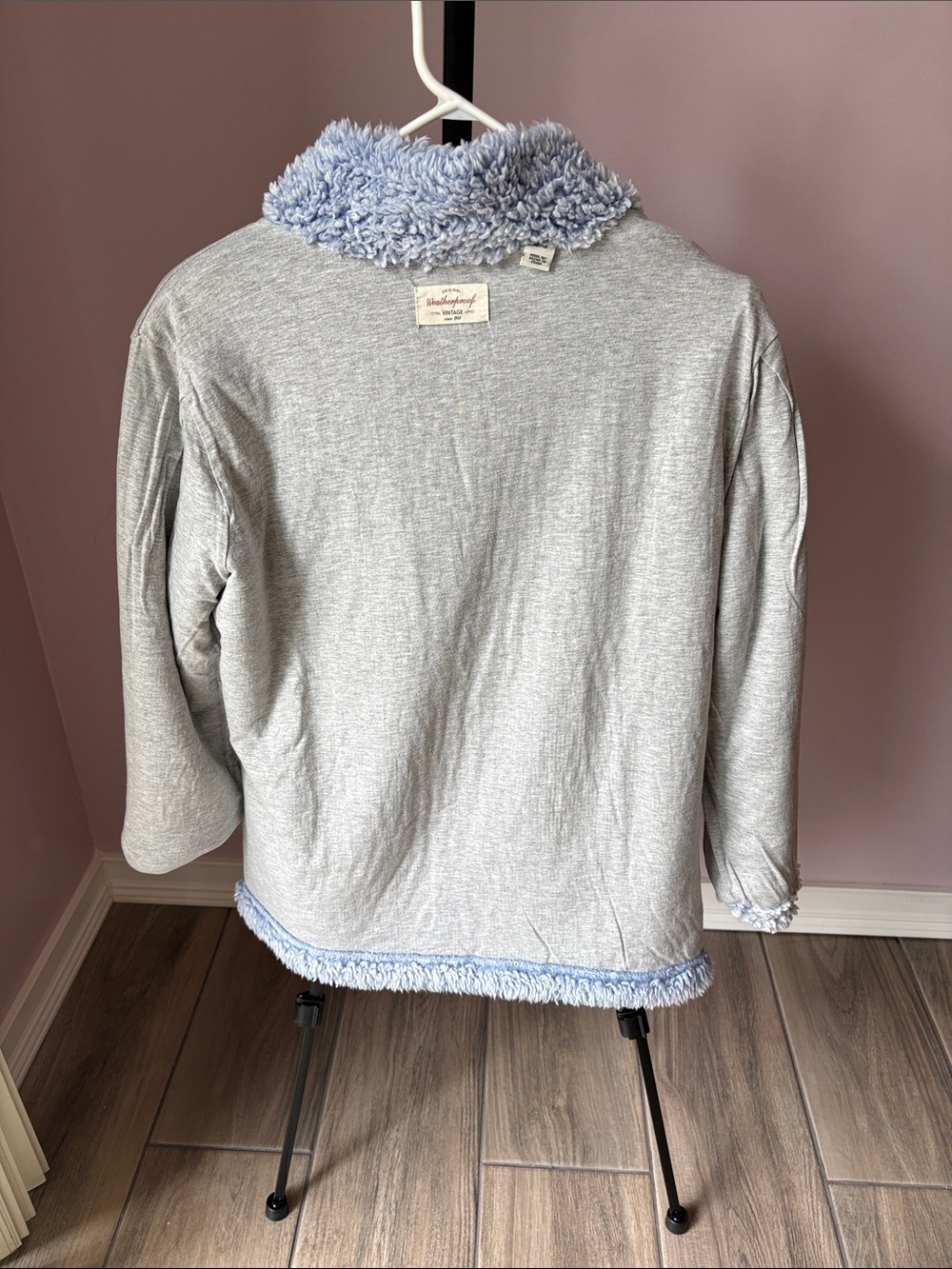 Weatherproof Vintage
Light Blue Sherpa Half-Zip Hoodie - Picture 7 of 7